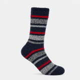 Totes Toasties 3PK SUPER SOFT COSY SOCKS Mens Crew Socks Navy