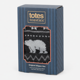 Totes Toasties ORIGINAL SLIPPER SOCKS Mens Slipper Socks Polar Bear