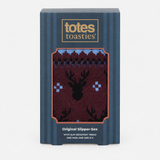 Totes Toasties ORIGINAL SLIPPER SOCKS Mens Slipper Socks Stag