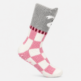 Totes Toasties NOVELTY SUPER SOFT SLIPPER SOCKS Womens Slipper Socks Dog
