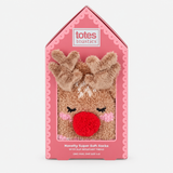 Totes Toasties NOVELTY SUPER SOFT SLIPPER SOCKS Womens Slipper Socks Reindeer
