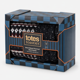 Totes Toasties WOOL BLEND THERMAL FAIR ISLE SOCKS (TWIN PACK) Mens Thermal Socks Navy Fair Isle