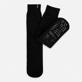 Totes Toasties THERMAL BRUSHED ORIGINAL SLIPPER SOCKS Mens Slipper Socks Black