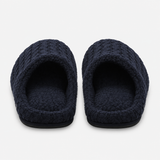 Totes Toasties KNITTED MULE SLIPPERS Mens Mules Navy