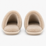 Totes Toasties VELOUR MULE SLIPPERS Womens Mules Natural