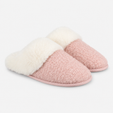 Totes Toasties BORG MULE SLIPPERS Womens Mules Pink
