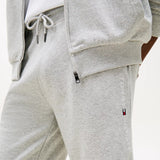 Tommy Hilfiger TH FLAG PRINT SUMMER Mens Shorts Ice Grey Heather