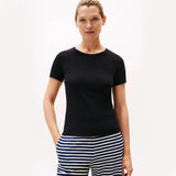 Tommy Hilfiger SS T-Shirt Womens T-Shirts & Tank Tops Multicoloured