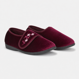 Jo & Joe VERONICA Womens Touch Fasten/Velcro Wine