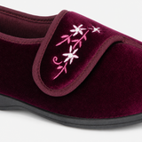 Jo & Joe VERONICA Womens Touch Fasten/Velcro Wine