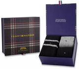 Tommy Hilfiger 3 Pack Giftbox Bootsock Mens Crew Socks Black