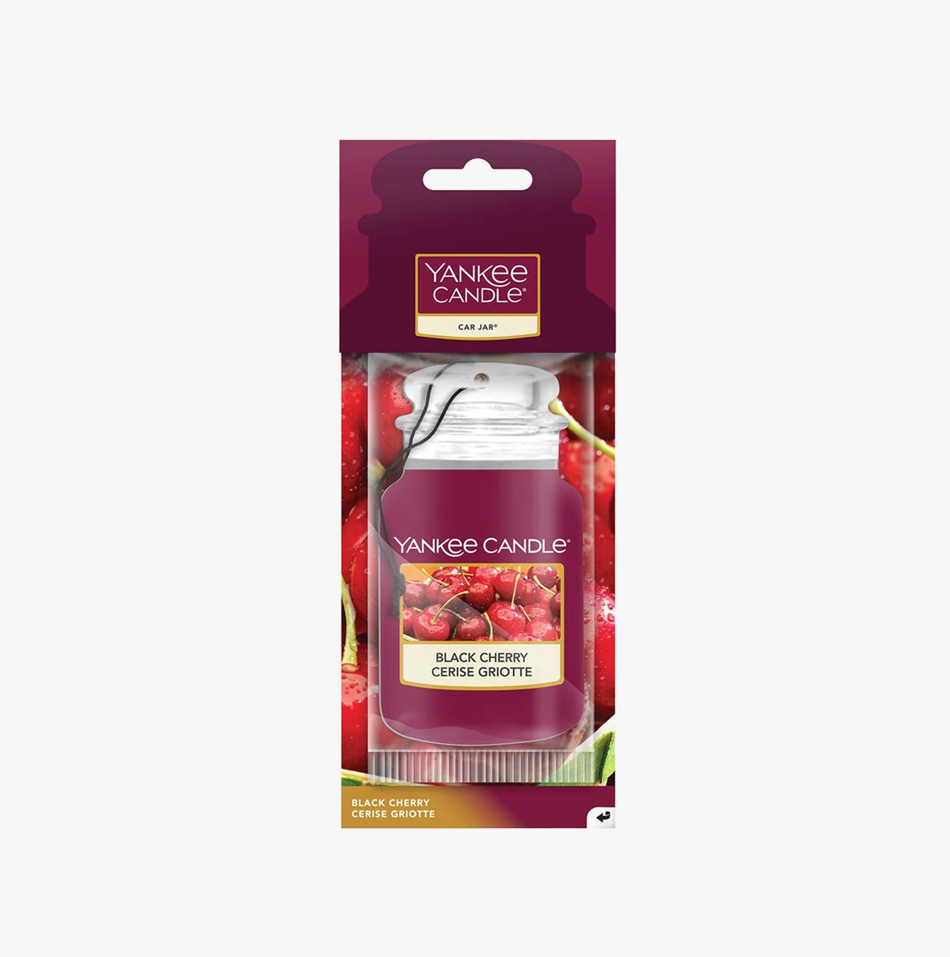Yankee Black Cherry Original Car Jar