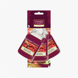 Yankee Black Cherry 3 Pack Car Air Freshener Jars
