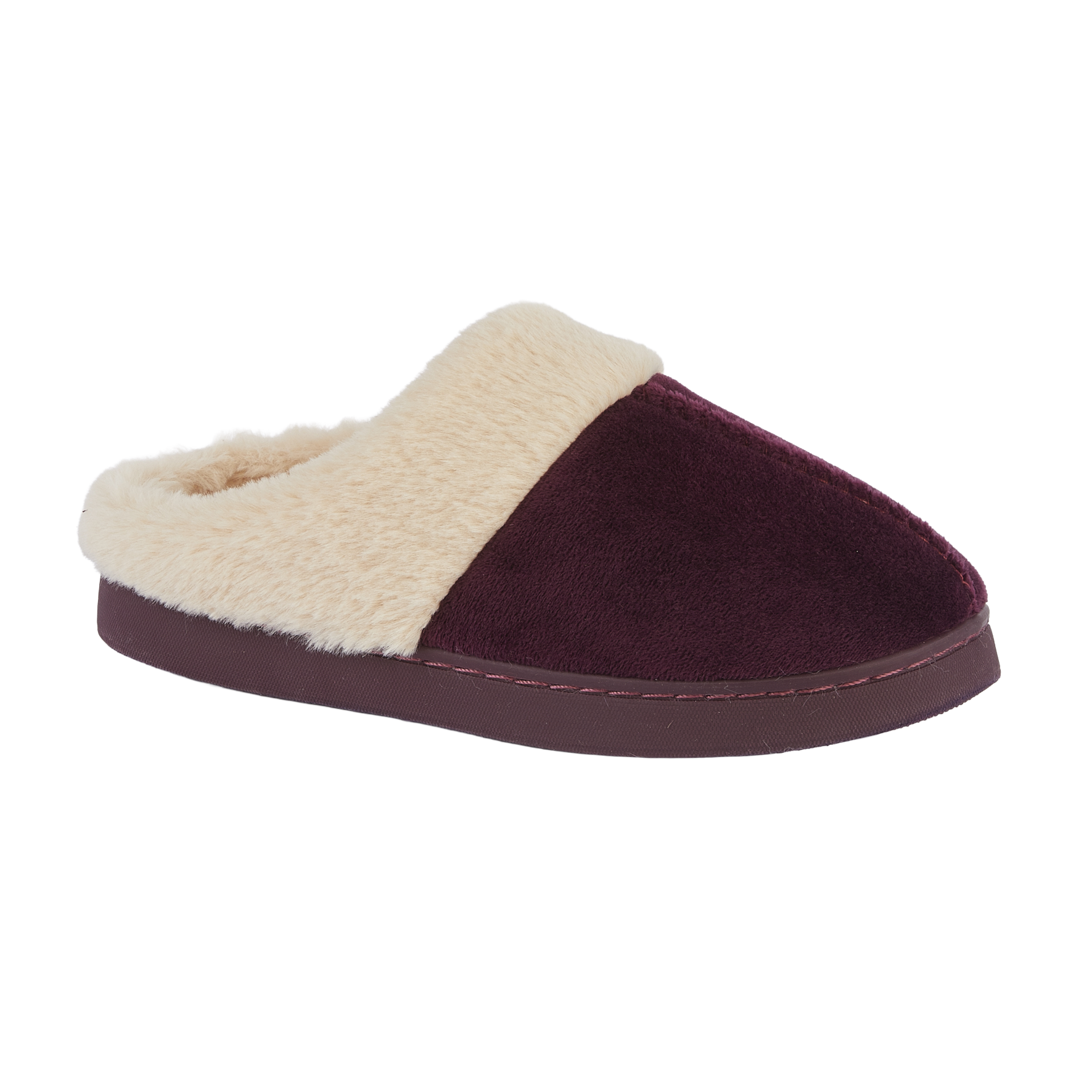 Jo & Joe ZOE Womens Mules Plum