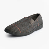 Zedzzz KENNY Mens Full Slippers Slippers Grey
