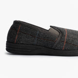 Zedzzz KENNY Mens Full Slippers Slippers Grey