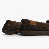 Zedzzz NEVILLE Mens Moccasins Slippers Brown