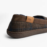 Zedzzz NEVILLE Mens Moccasins Slippers Brown