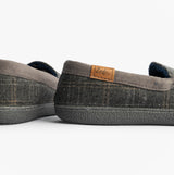 Zedzzz NEVILLE Mens Moccasins Slippers Grey