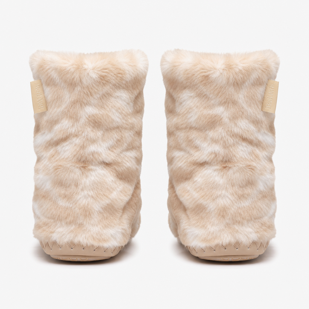 Bedroom Athletics COLE Womens Slipper Boots Caramel Leopard