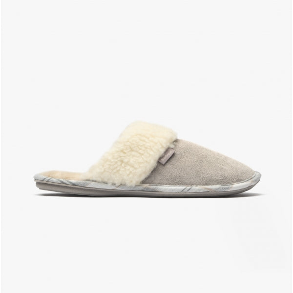 Barbour LYDIA Womens Mule Slippers Grey House Of Slippers
